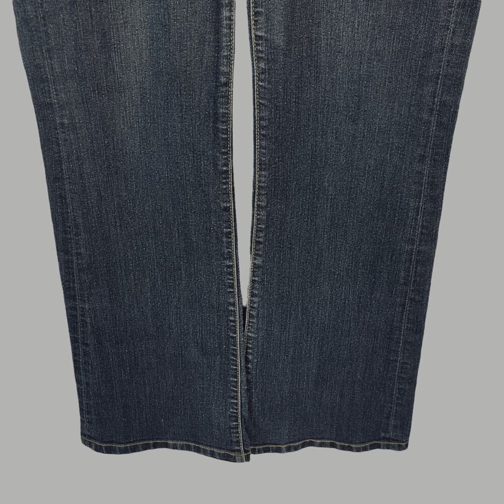 Paige Rising Glen Mid-Rise Dark Wash Bootcut Denim Jeans Women's Size 29 - Picture 7 of 8